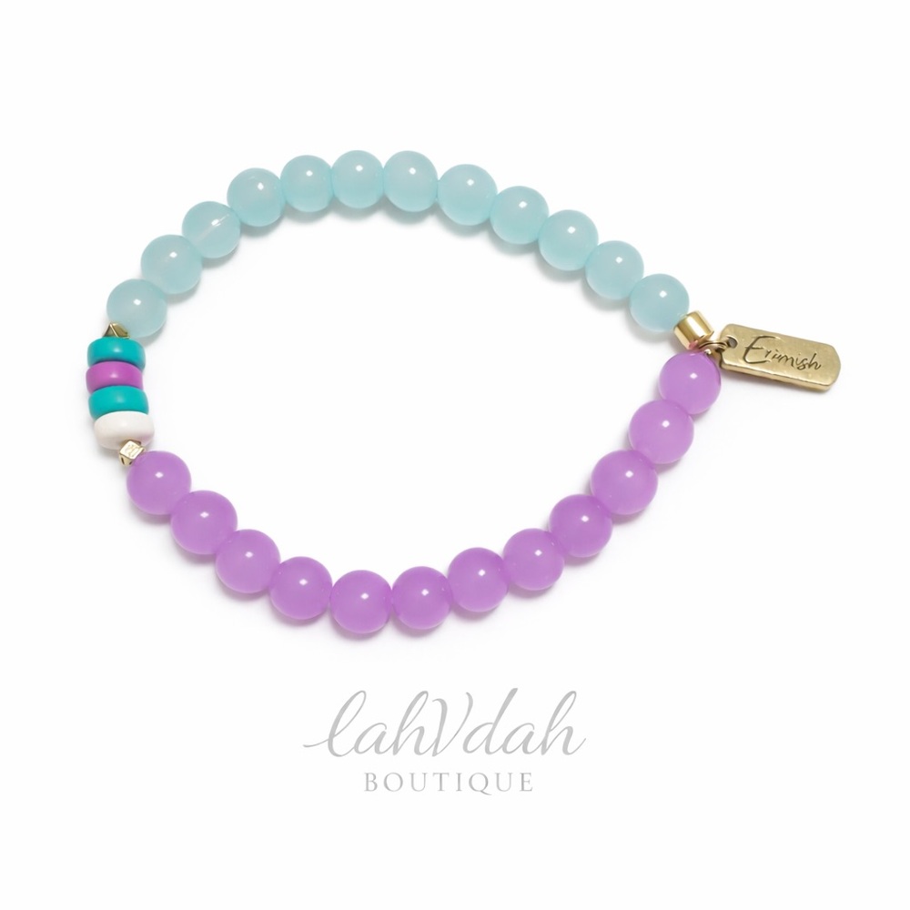Erimish Bracelet - Purple and Light Blue